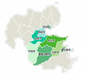 大分都市広域圏マップ